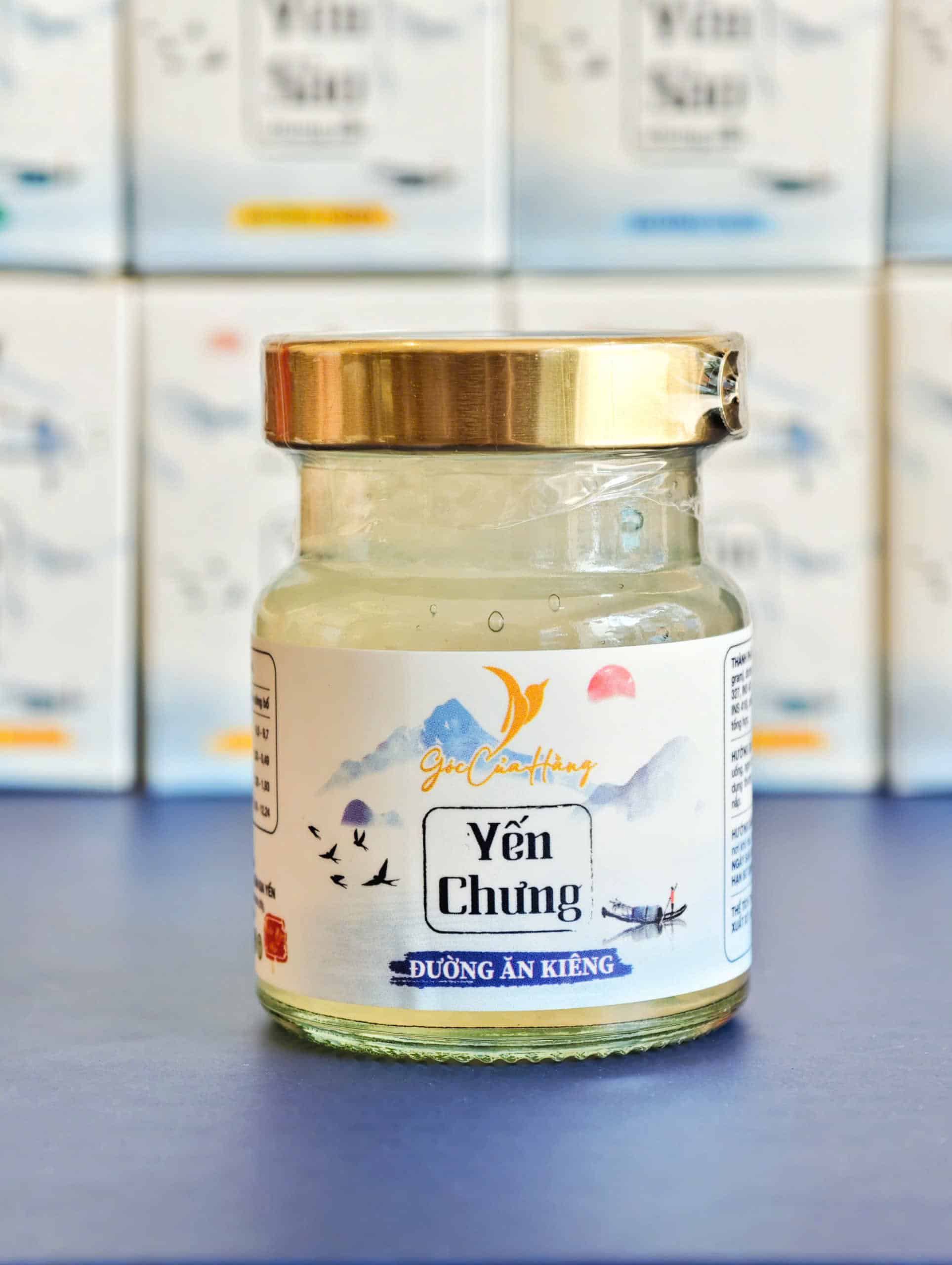 CH_ Yến chưng tiệt trùng đường ăn kiêng 70ml